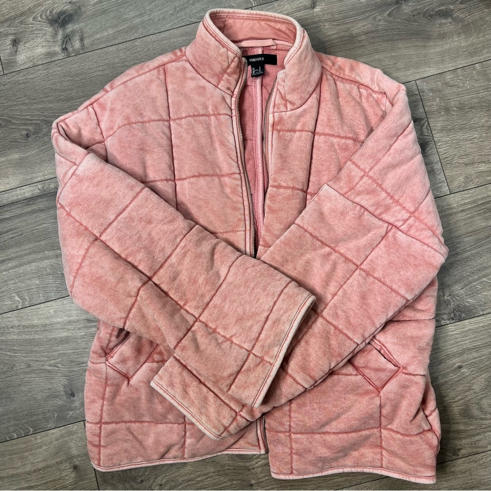 Forever 21 quilted jacket